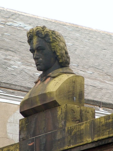 a bust of Beethoven